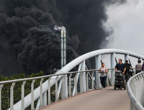 Explosión en parque químico de Alemania