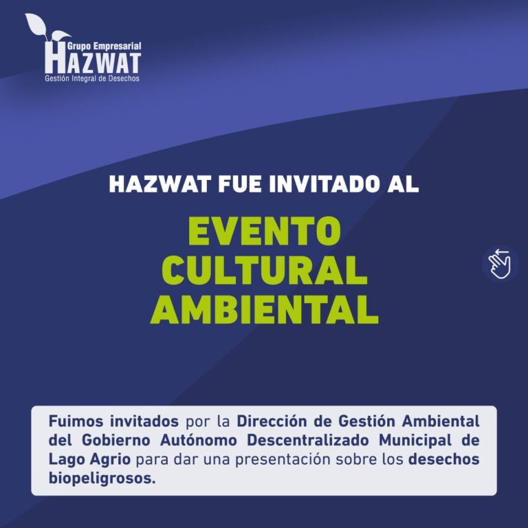 HAZWAT FUE INVITADO AL EVENTO CULTURAL AMBIENTAL